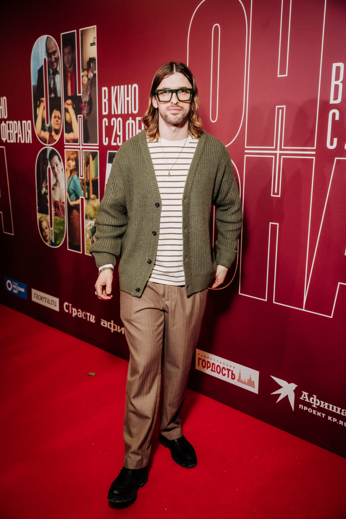 Наталья Долотов, Ирина Йовович на премьере фильма Александры Франк «Он+Она»