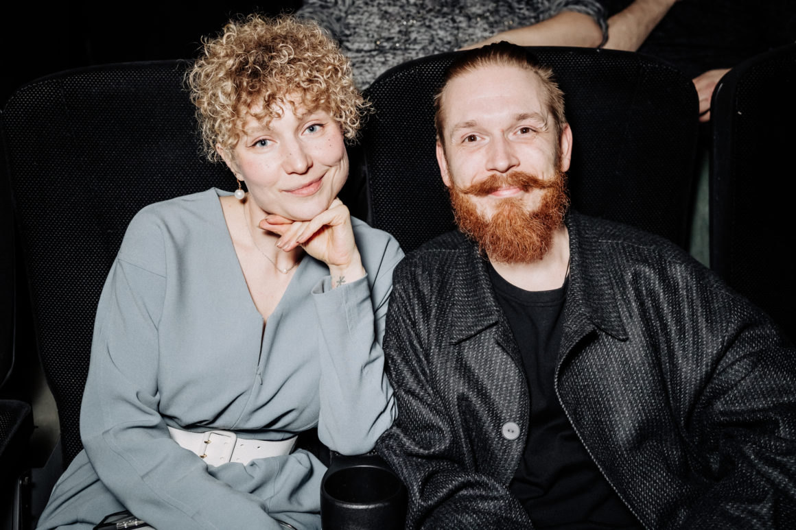 Наталья Долотов, Ирина Йовович на премьере фильма Александры Франк «Он+Она»