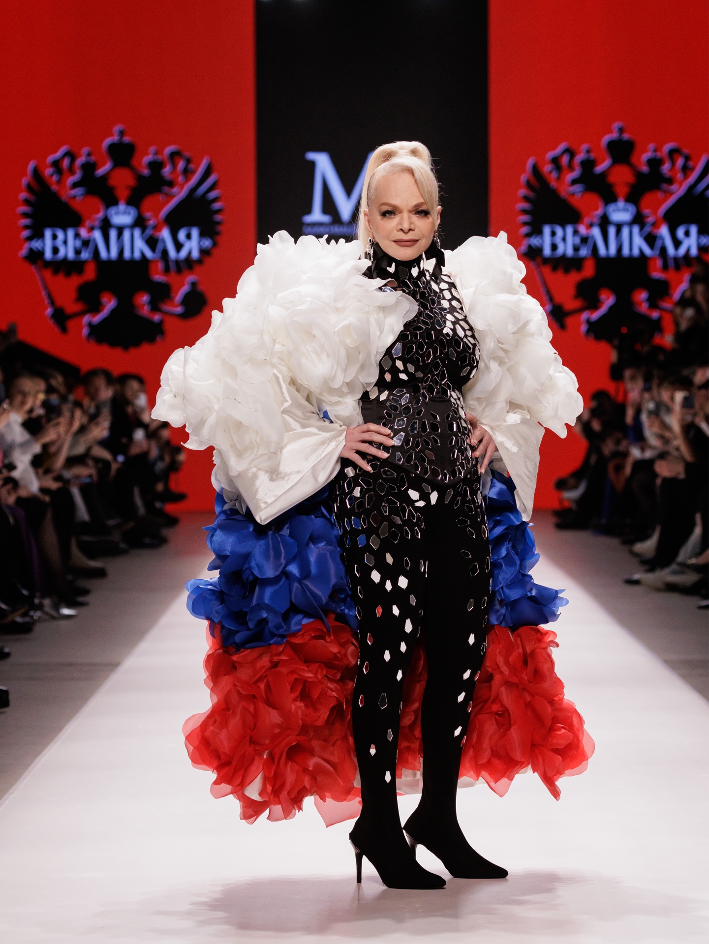 Звездный показ Джемала Махмудова на Московской неделе моды