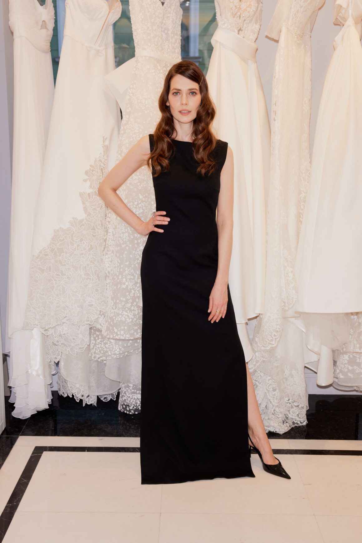 Юлия Снигирь, Елена Кулецкая на открытии нового флагманского бутика Blanche Bridal