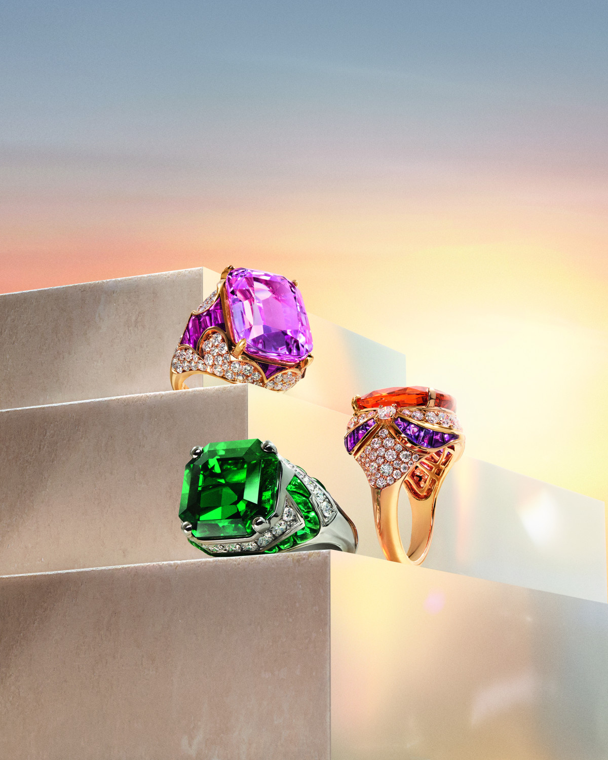 Энн Хэтэуэй, Зендея и Лю Ифэй снялись в кампейне Bvlgari Eternally Reborn