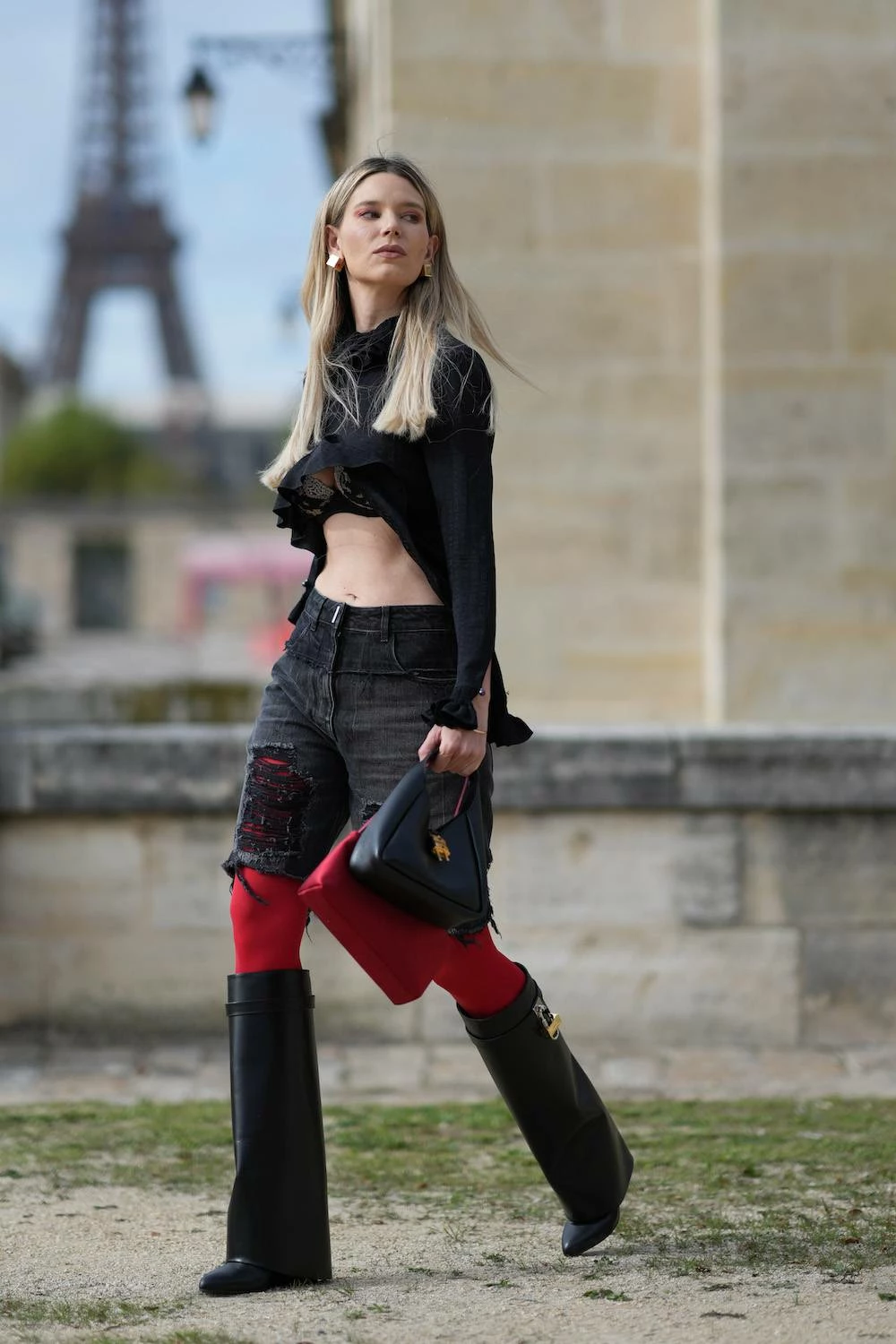 Как носить цветные колготки в этом сезоне