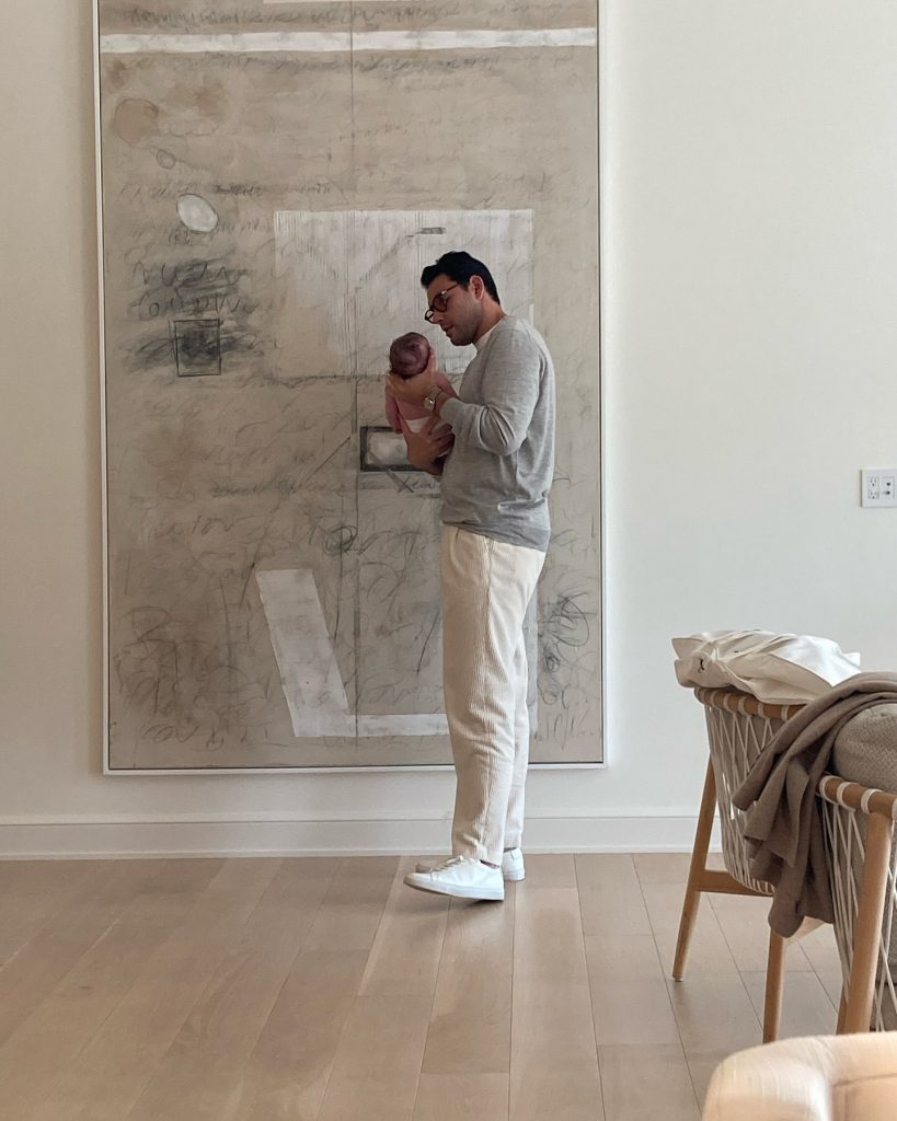 Эллиот Грейндж с дочерью. Фото: социальные сети