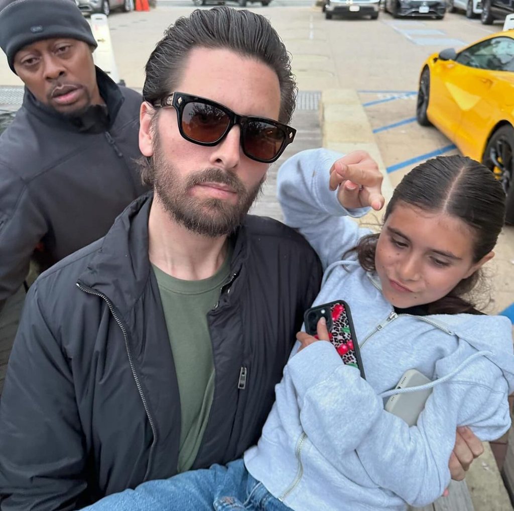 Скотт Дисик трогательно обратился к повзрослевшей дочери от Кортни Кардашьян