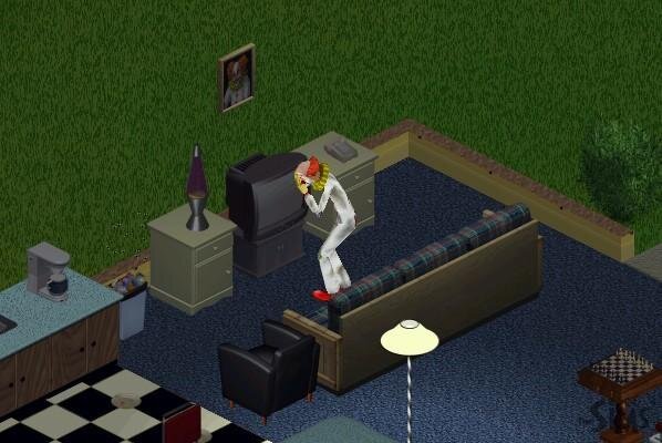 Кадр из игры The Sims 1