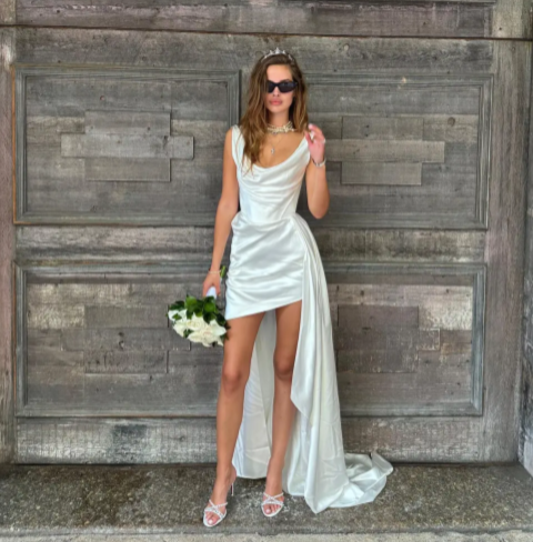 Бывший возлюбленный Хайди Клум женился на модели, которую называют копией Ирины Шейк