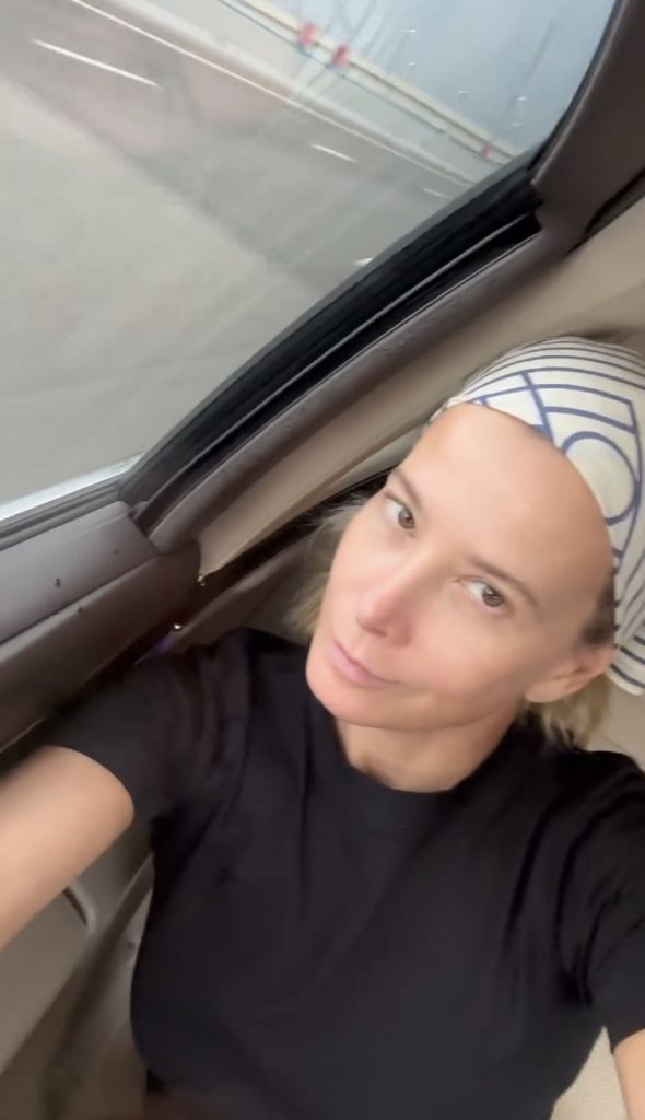 50-летняя Юлия Высоцкая показала себя без макияжа