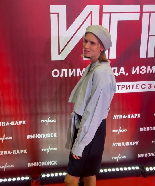 Дарья Мельникова впервые вышла в свет после родов