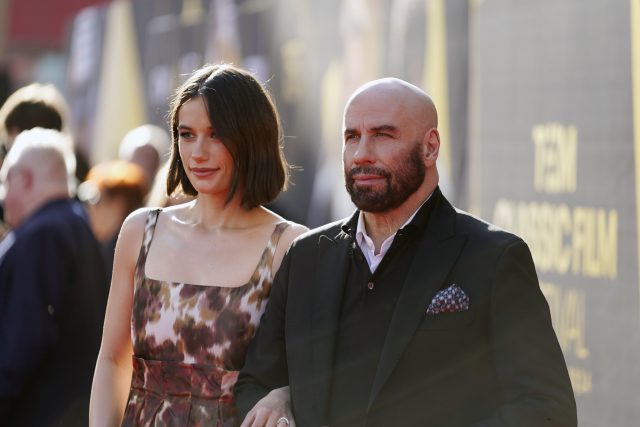 Редкий выход: Джон Траволта появился на Олимпийских играх вместе с дочерью