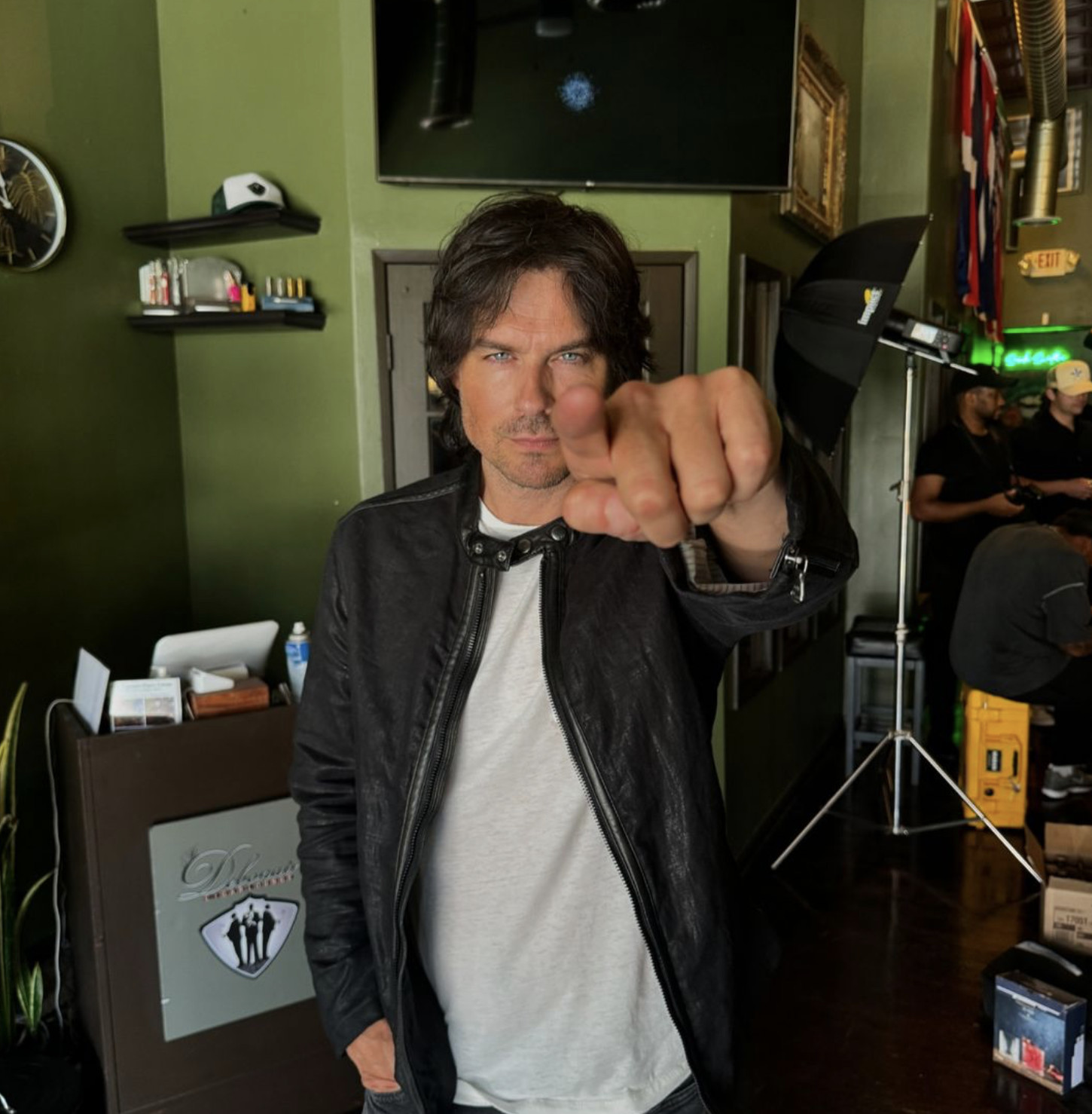 сейчас занимается Йен Сомерхолдер