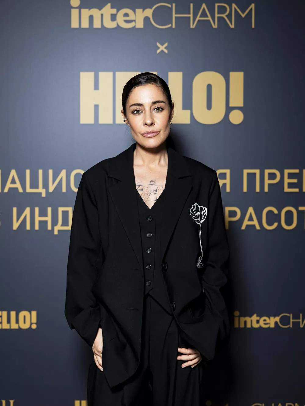 Владислав Лисовец, Анна Чурина, Мария Зайцева на II Национальной премии в индустрии красоты InterCHARM х HELLO! 2024