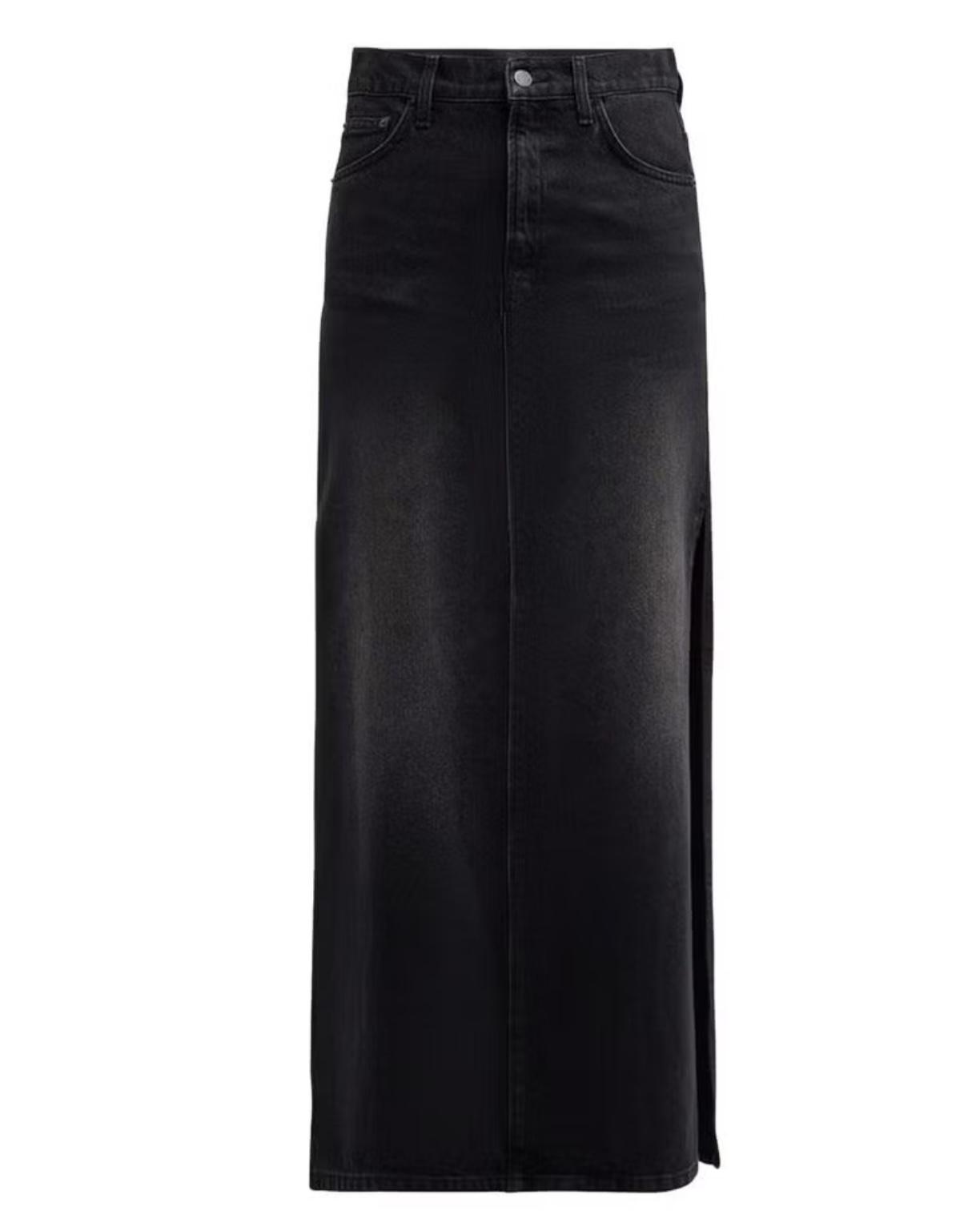 длинные джинсовые юбки 