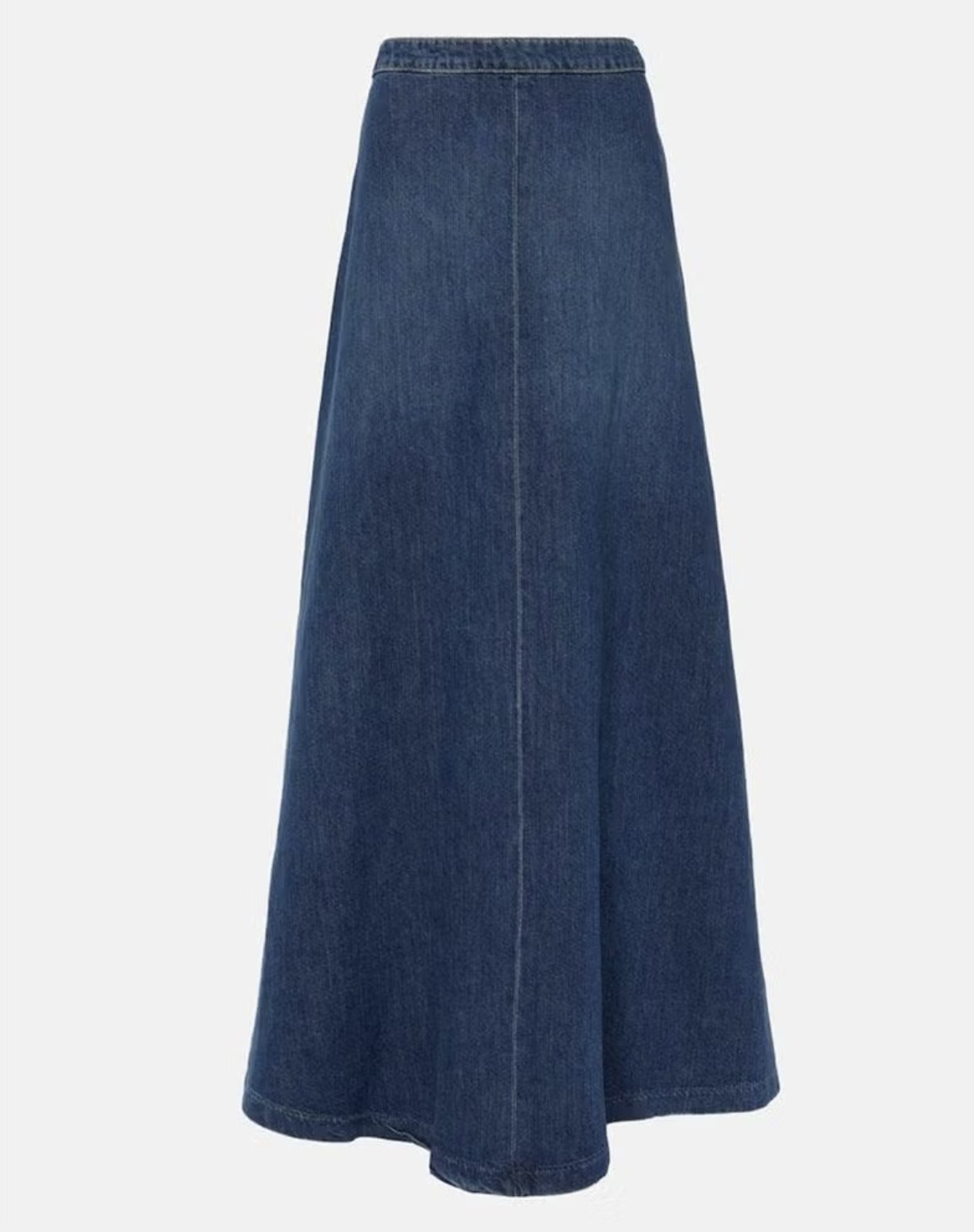 длинные джинсовые юбки 