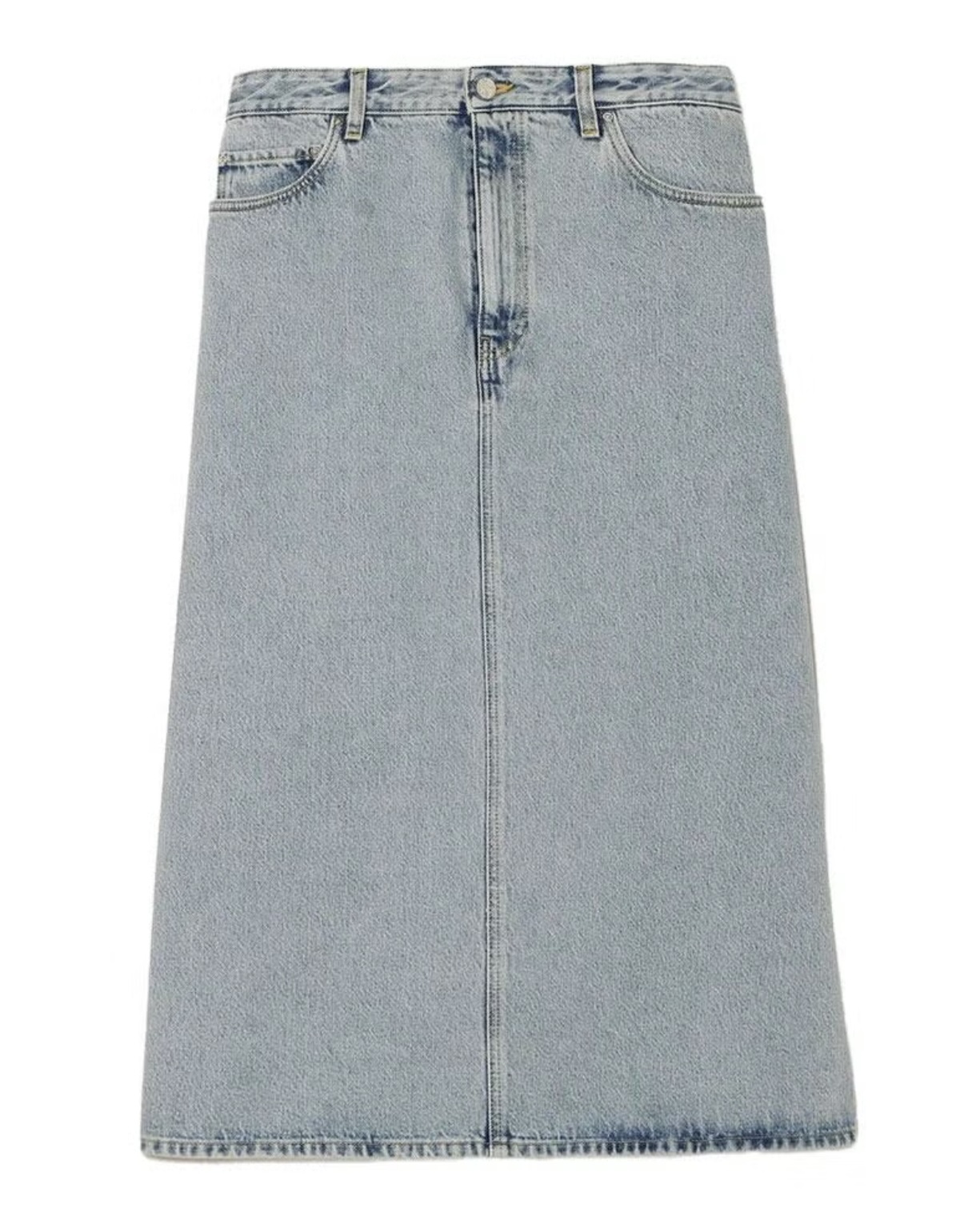 В преддверии весны вам пригодятся эти длинные джинсовые юбки