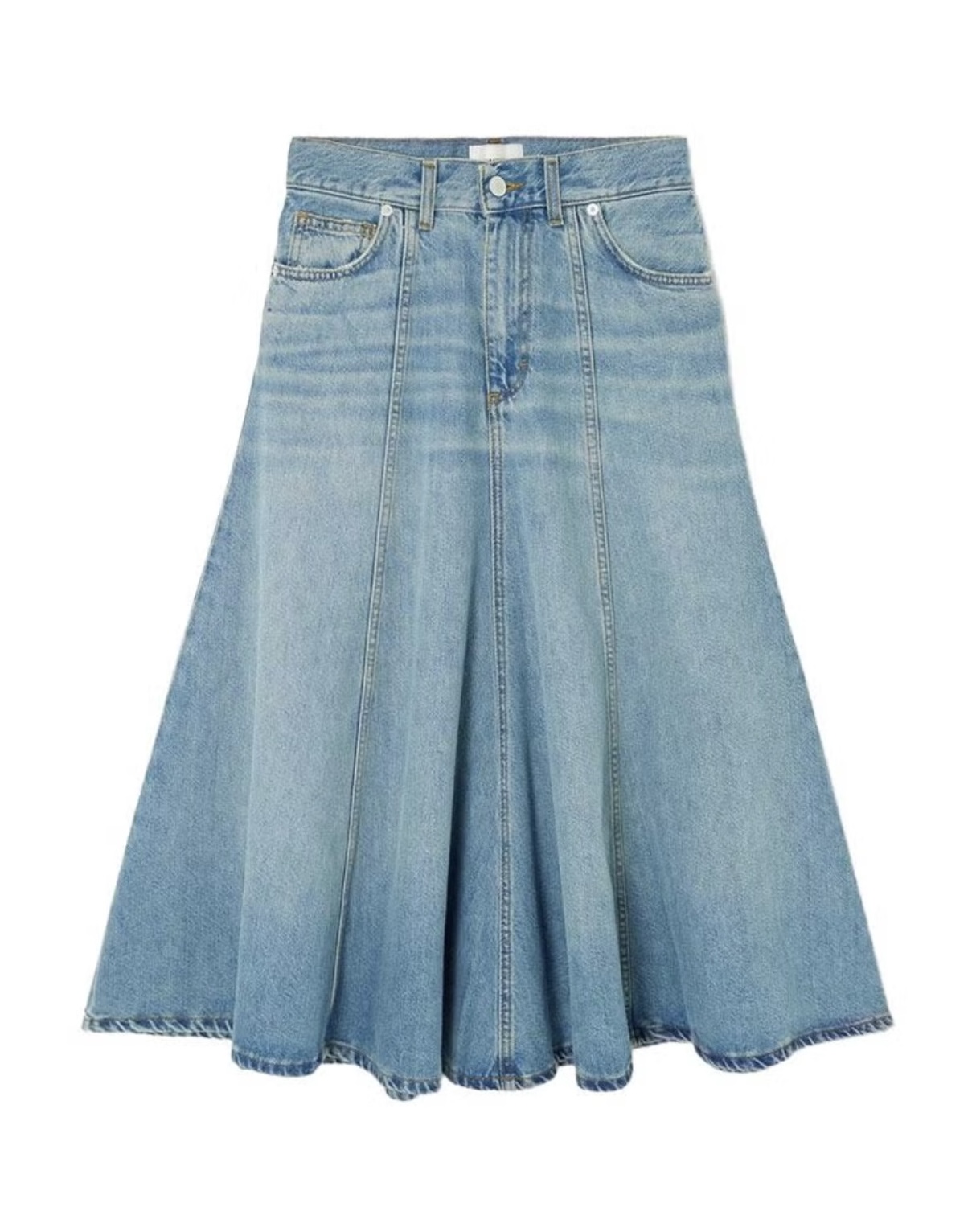 В преддверии весны вам пригодятся эти длинные джинсовые юбки