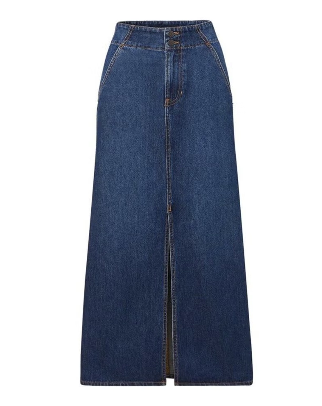 В преддверии весны вам пригодятся эти длинные джинсовые юбки