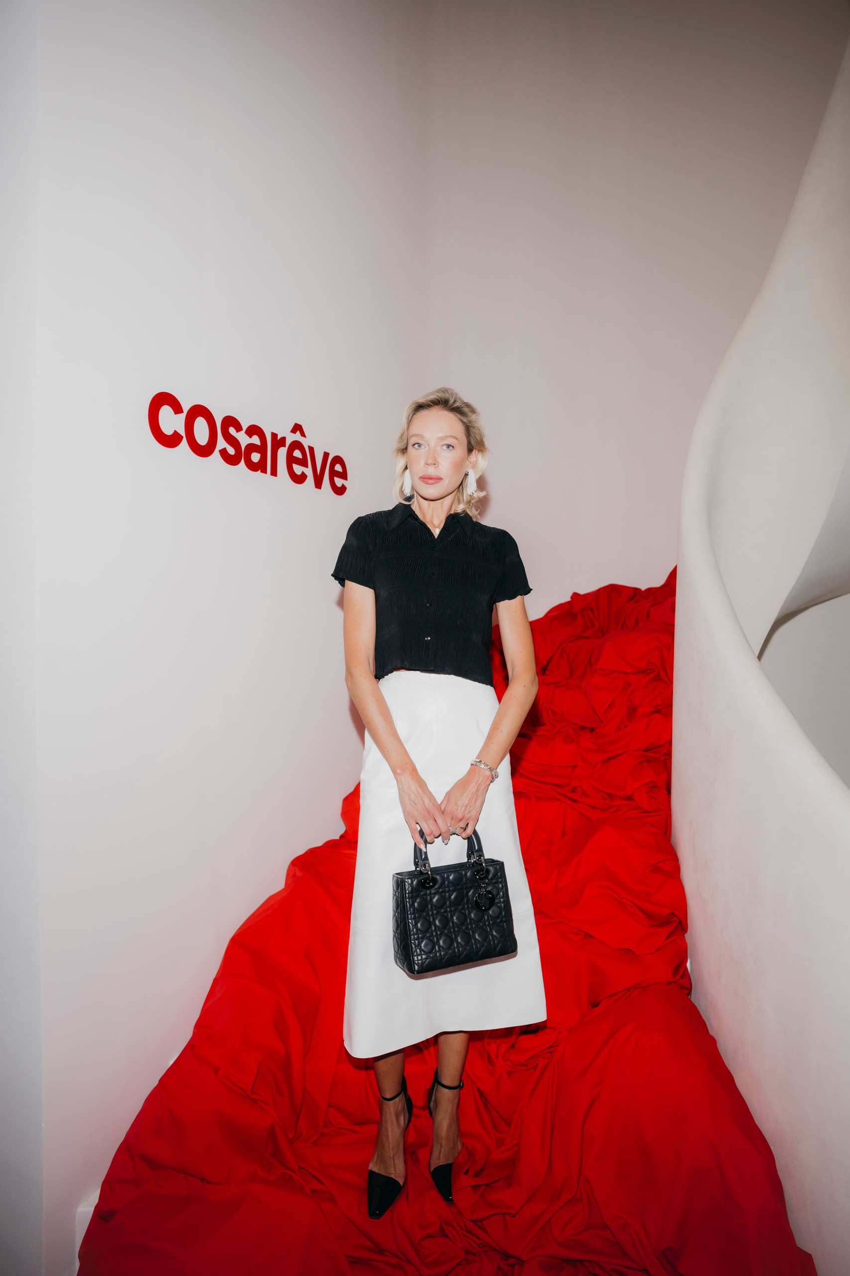 Алексей Жидковский, Эвелина Хромченко, Виктория Портфолио, Алина Ковалева на ужине бренда COSARÊVE