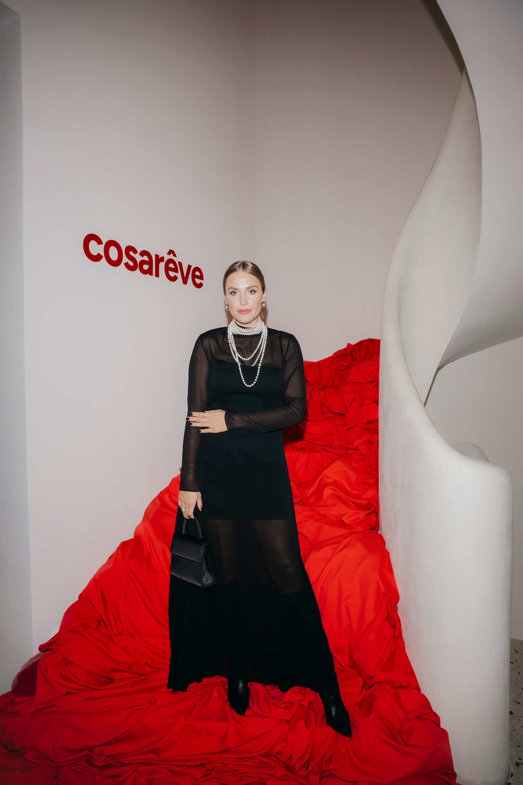 Алексей Жидковский, Эвелина Хромченко, Виктория Портфолио, Алина Ковалева на ужине бренда COSARÊVE