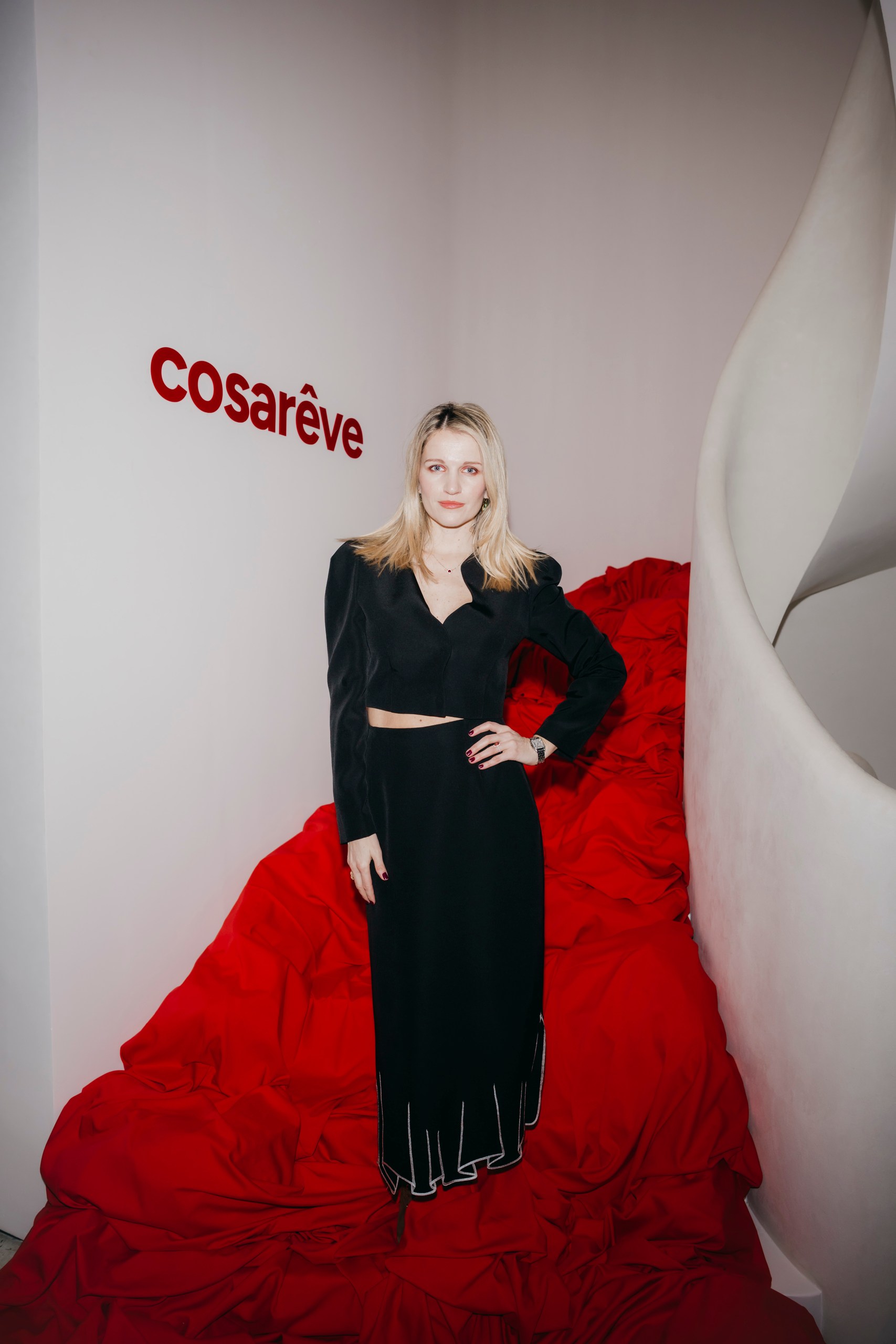 Алексей Жидковский, Эвелина Хромченко, Виктория Портфолио, Алина Ковалева на ужине бренда COSARÊVE