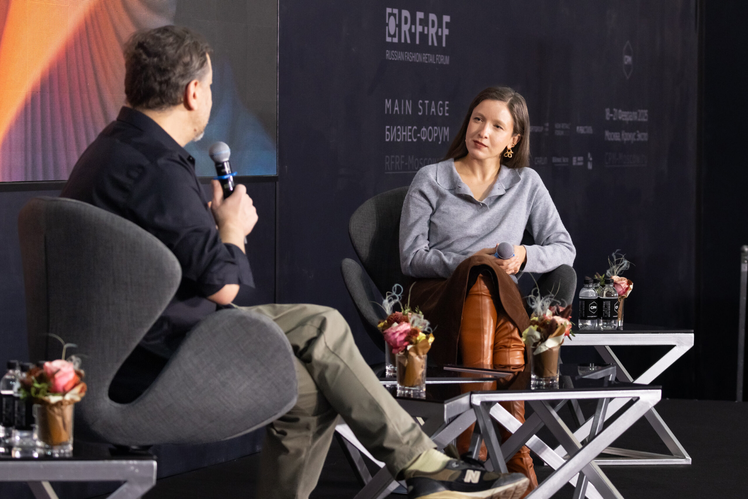 Женя Малахова, Глафира Тарханова, Светлана Степанковская и другие посетили выставку моды СРМ в Москве