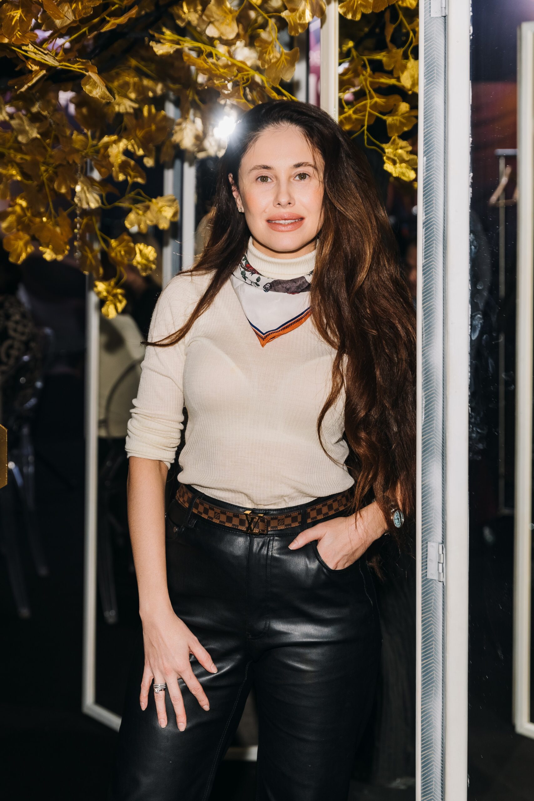 Женя Малахова, Глафира Тарханова, Светлана Степанковская и другие посетили выставку моды СРМ в Москве