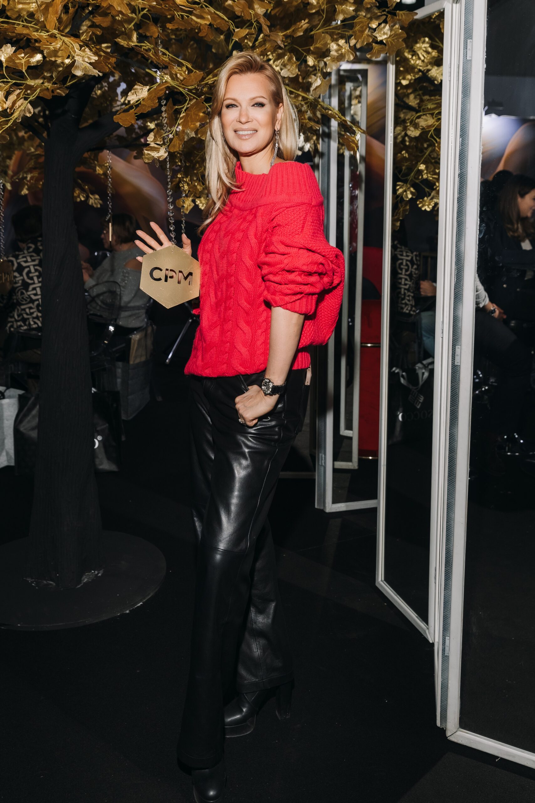 Женя Малахова, Глафира Тарханова, Светлана Степанковская и другие посетили выставку моды СРМ в Москве