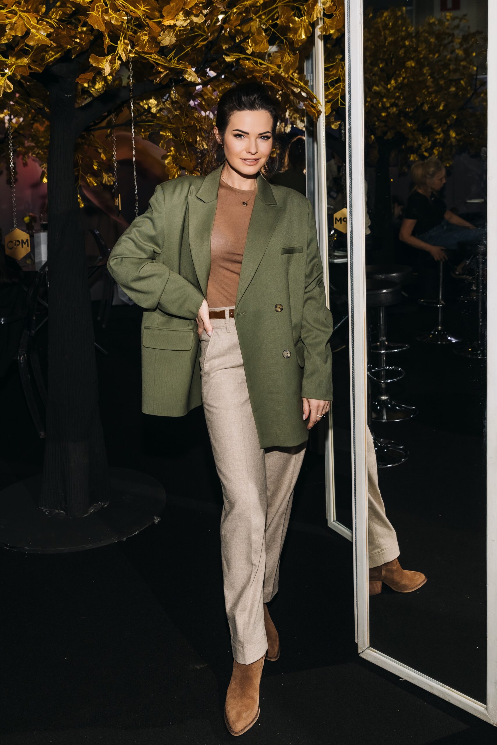 Женя Малахова, Глафира Тарханова, Светлана Степанковская и другие посетили выставку моды СРМ в Москве