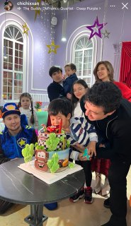 Азамат Маркленов ұлының 2 жасын атап өтті