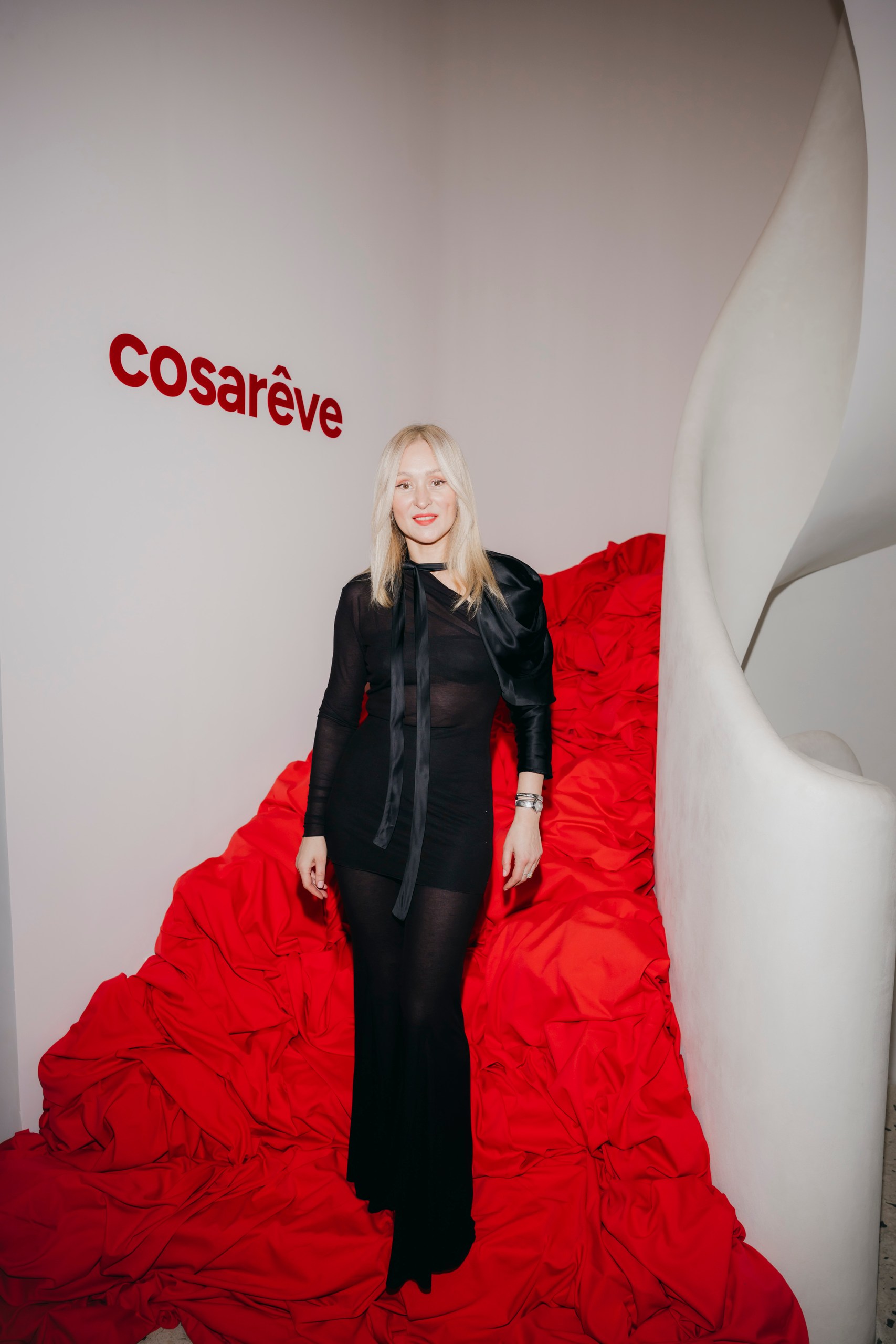 Алексей Жидковский, Эвелина Хромченко, Виктория Портфолио, Алина Ковалева на ужине бренда COSARÊVE