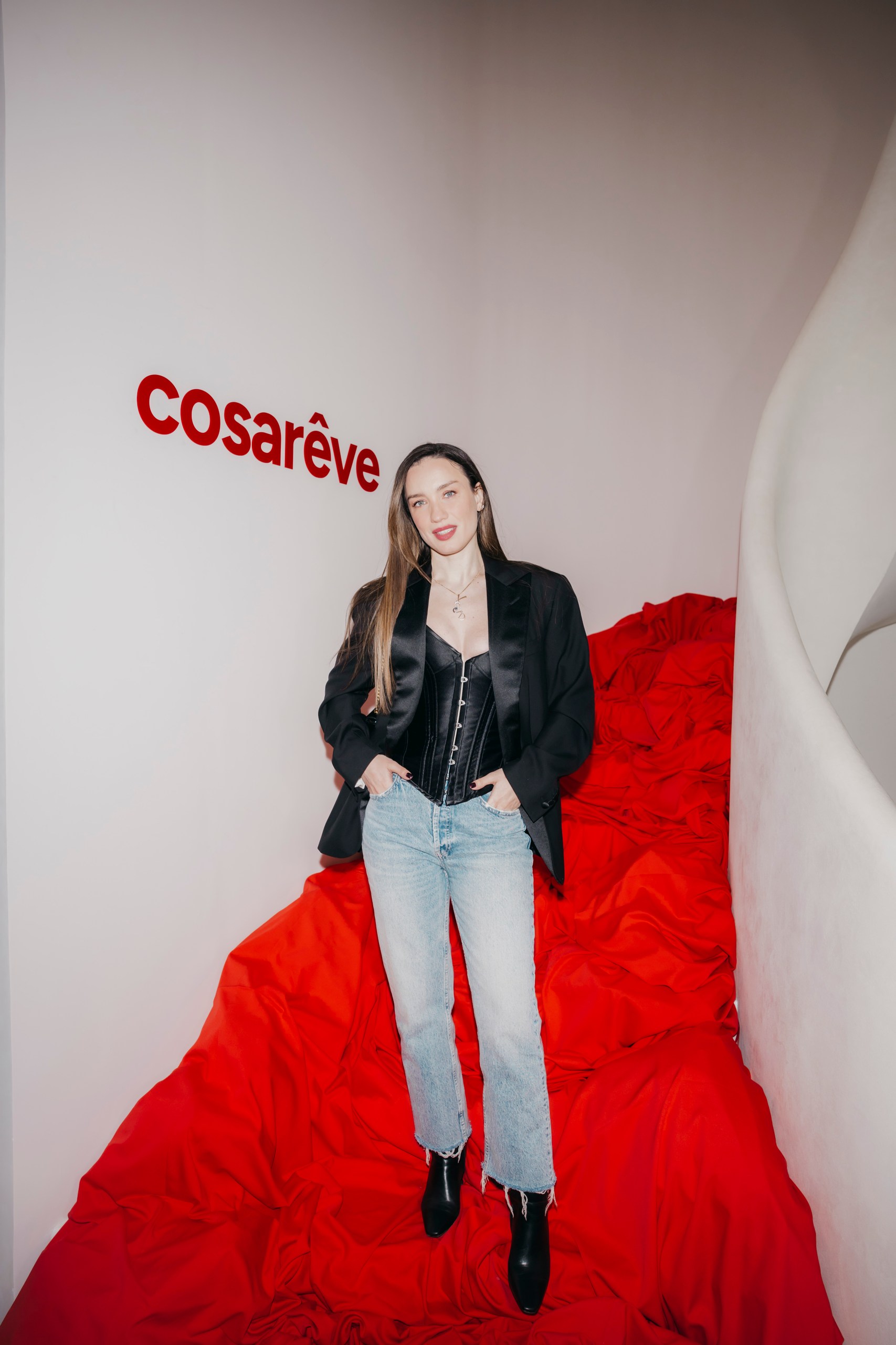 Алексей Жидковский, Эвелина Хромченко, Виктория Портфолио, Алина Ковалева на ужине бренда COSARÊVE