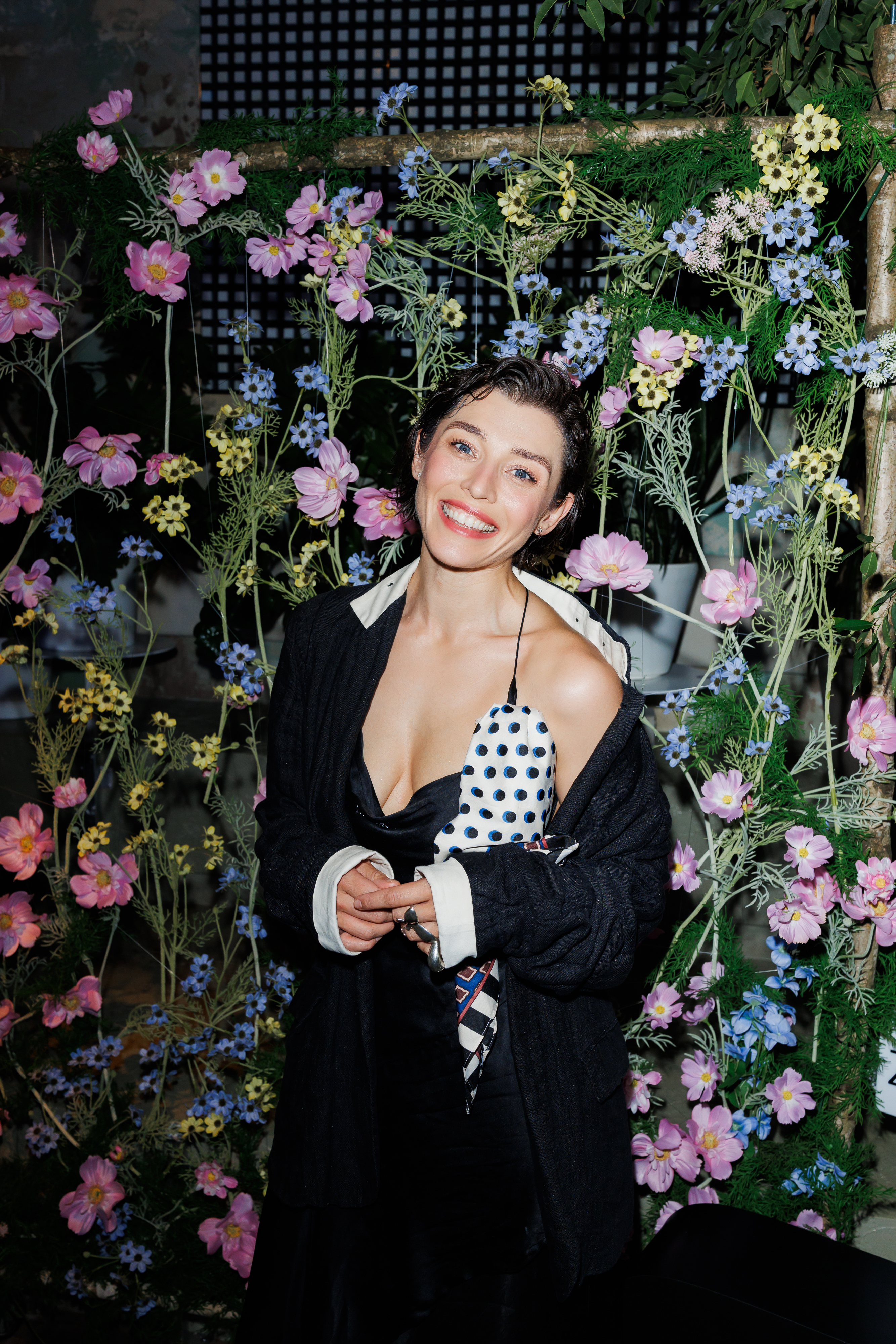 Юлианна Караулова, Настя Полетаева, Анатоль Вовк, Ингрид Олеринскаяи другие на презентации эко-капсулы VK и ZNWR