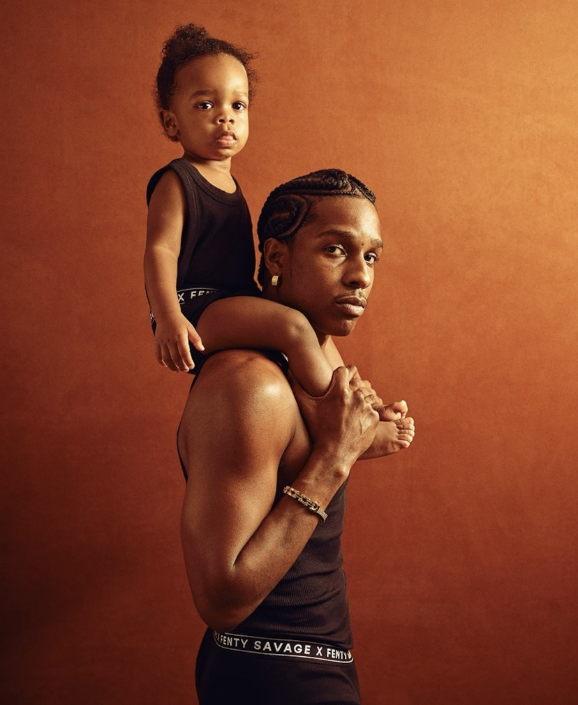 A$AP Rocky ворует одежду Рианны