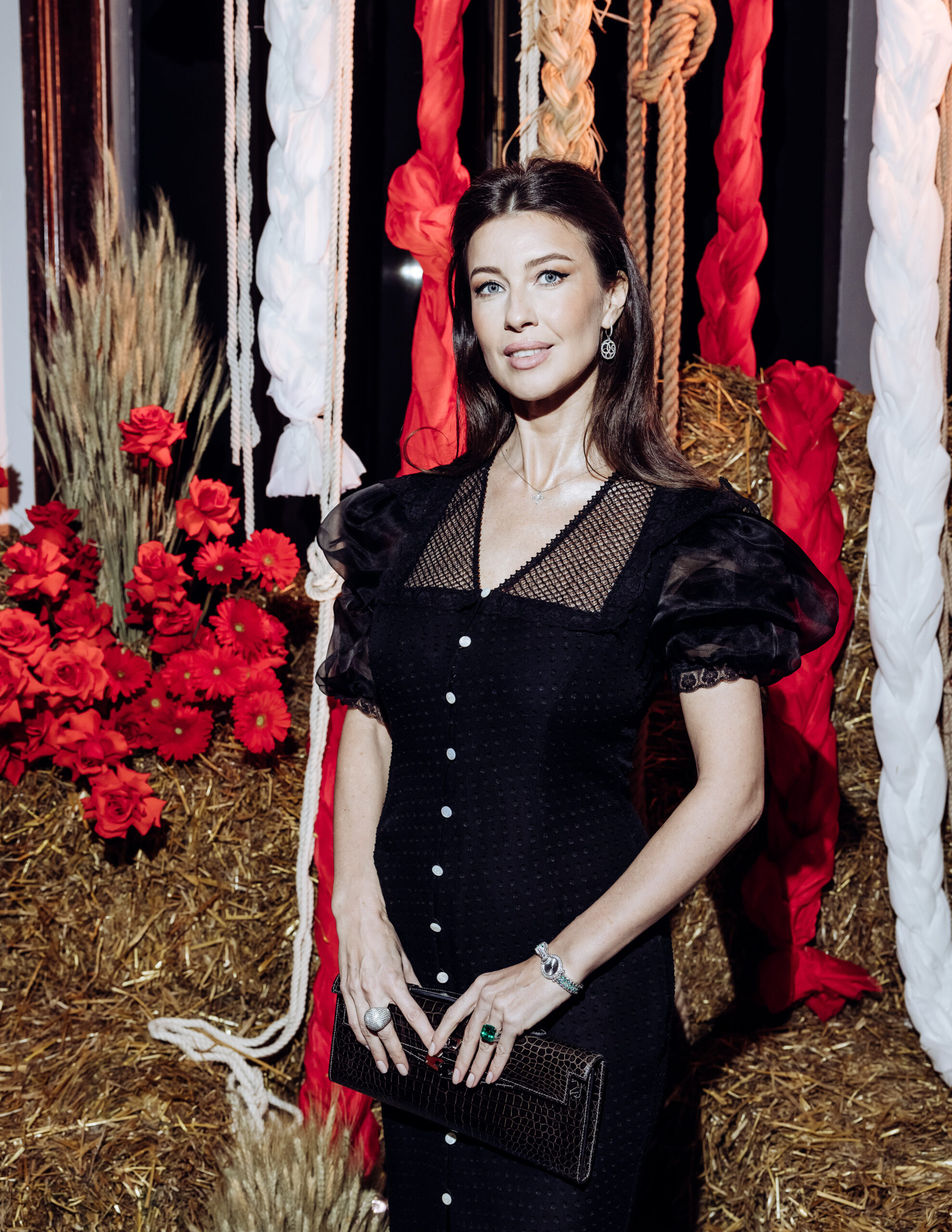 Анна Худоян, Дарья Коробова, Алина Ковалева, Олег Горчанин и другие на премьере шоу «Ход Царевны» Елены Барановой