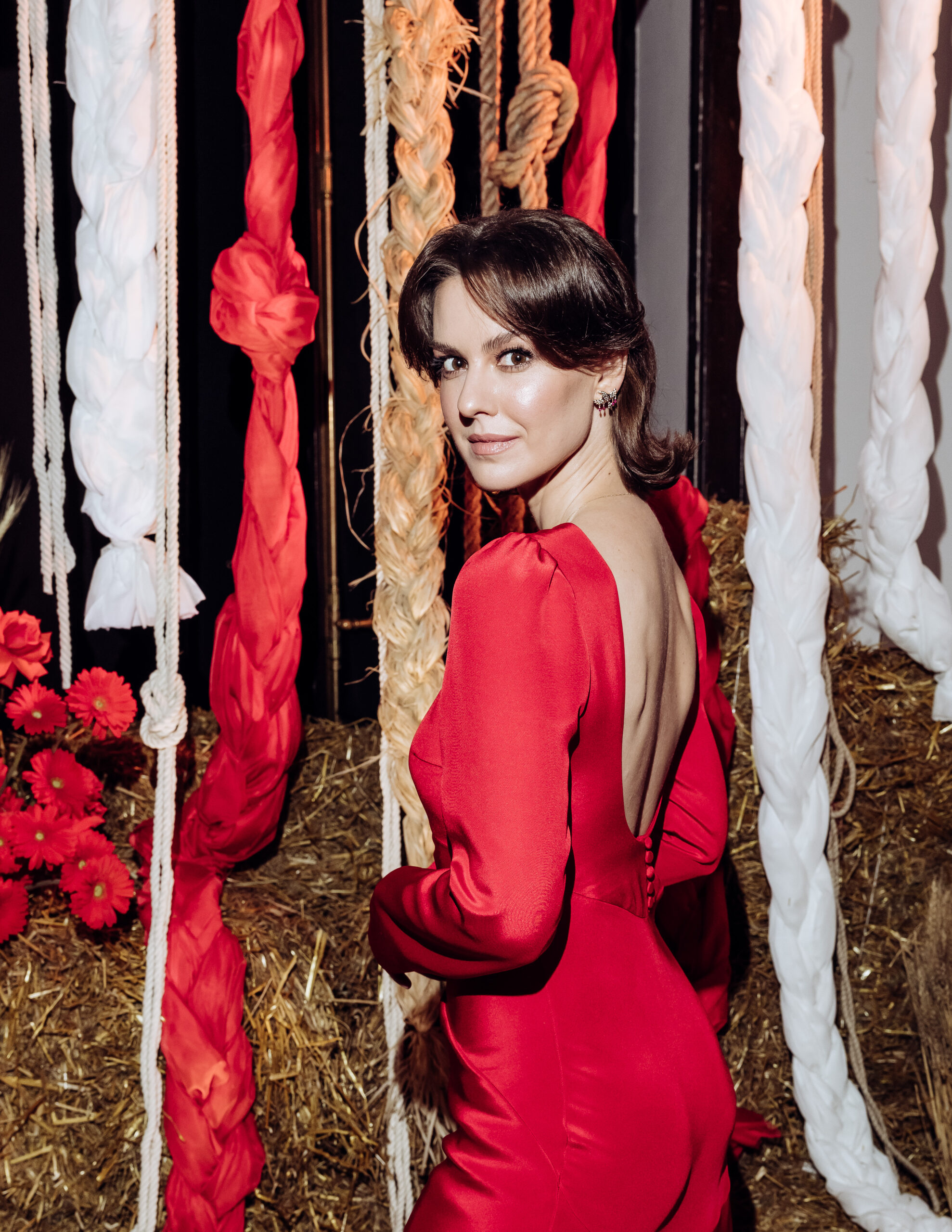 Анна Худоян, Дарья Коробова, Алина Ковалева, Олег Горчанин и другие на премьере шоу «Ход Царевны» Елены Барановой