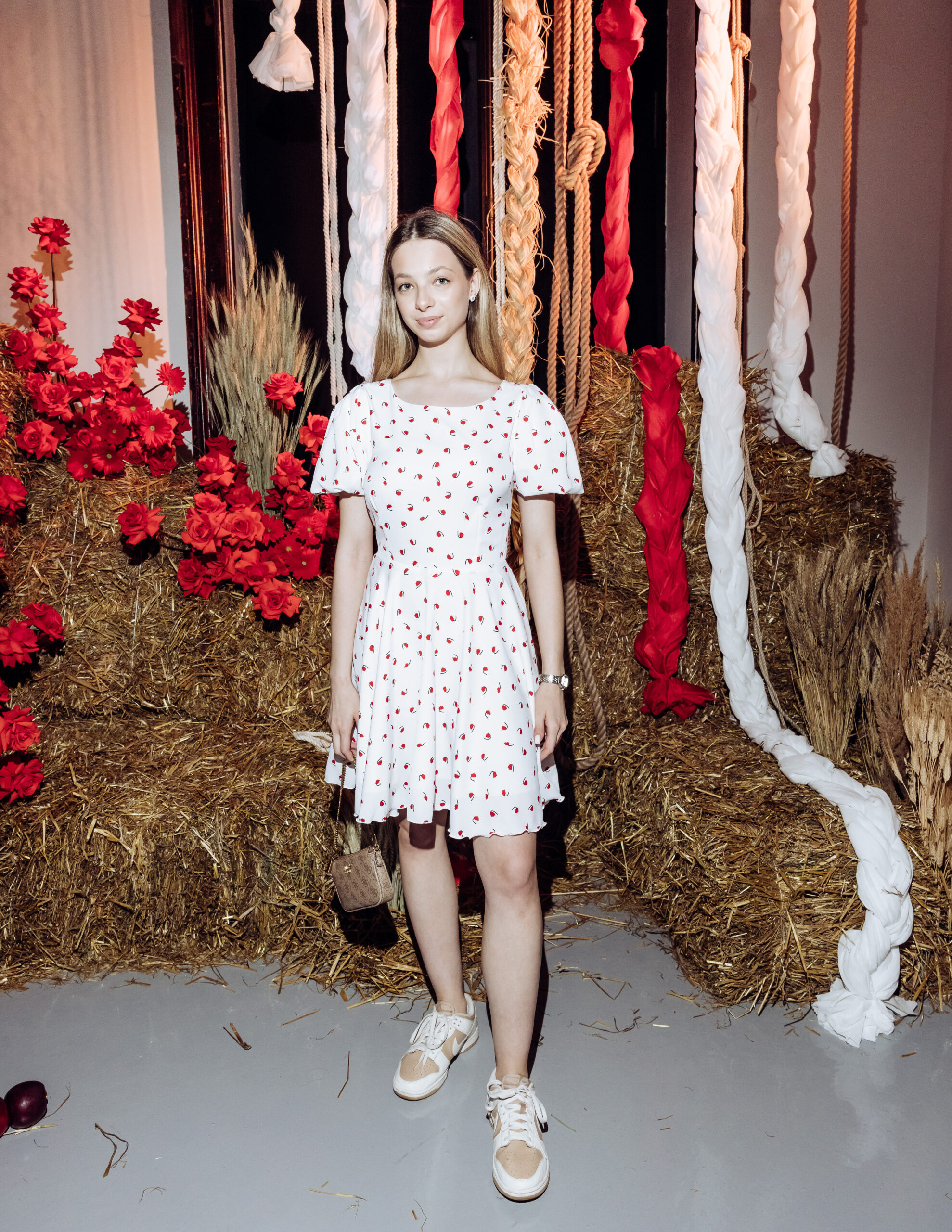 Анна Худоян, Дарья Коробова, Алина Ковалева, Олег Горчанин и другие на премьере шоу «Ход Царевны» Елены Барановой