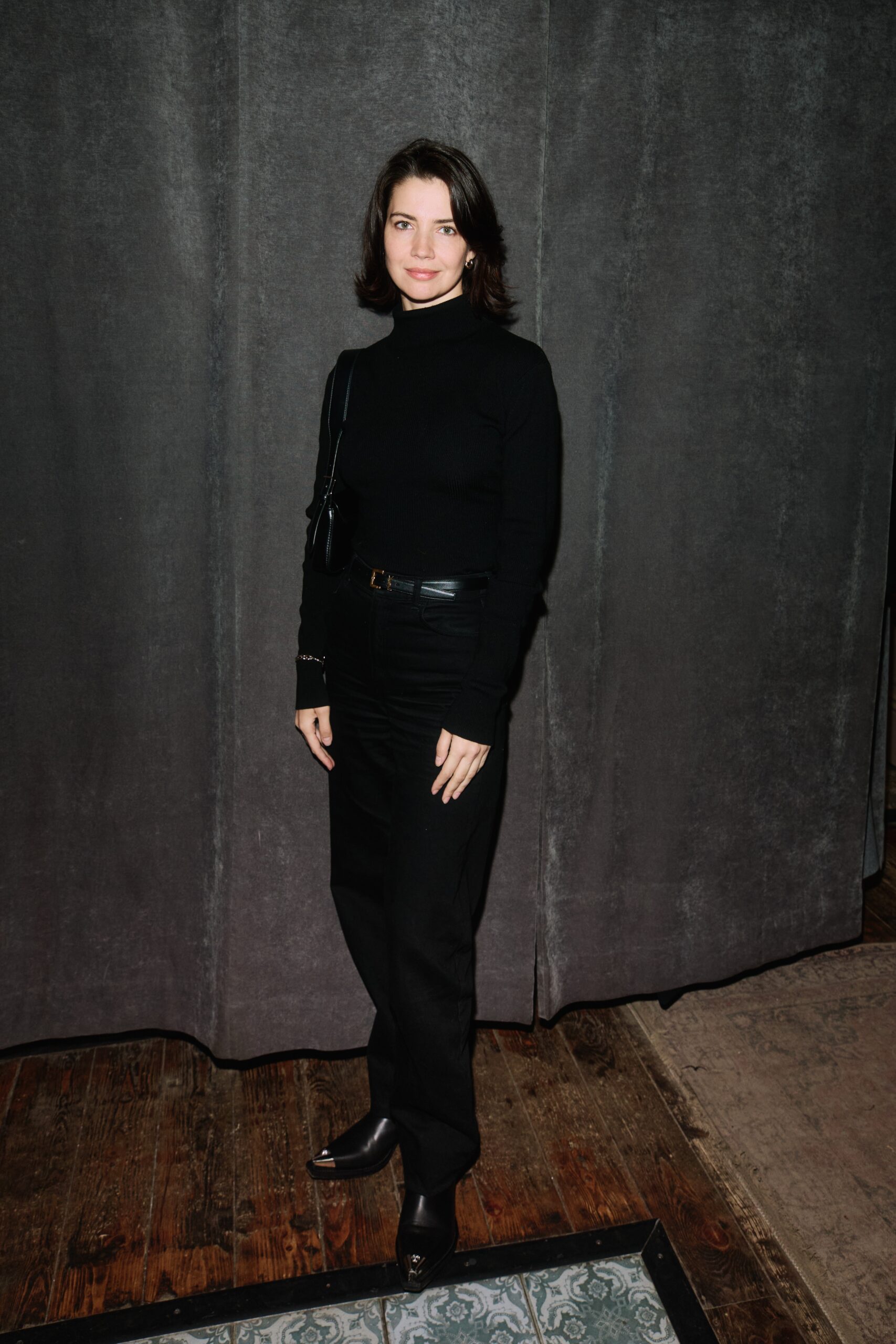 Владислав Ценев, Анна Скороходова, Мила Ершова и Святослав Рогожан на вечере в честь Дня рождения Юлии Хамитовой