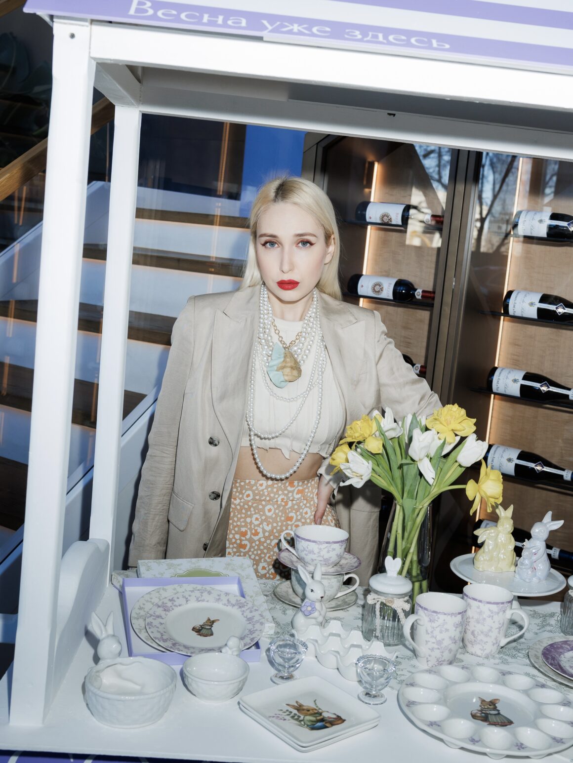 Светский весенний бранч: «Новый очаг» и Cozy Home собрали друзей и селебрити в ресторане Claudia